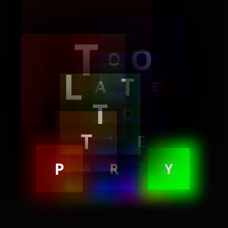 TOO LATE TO THE PARTY #6 static token preview