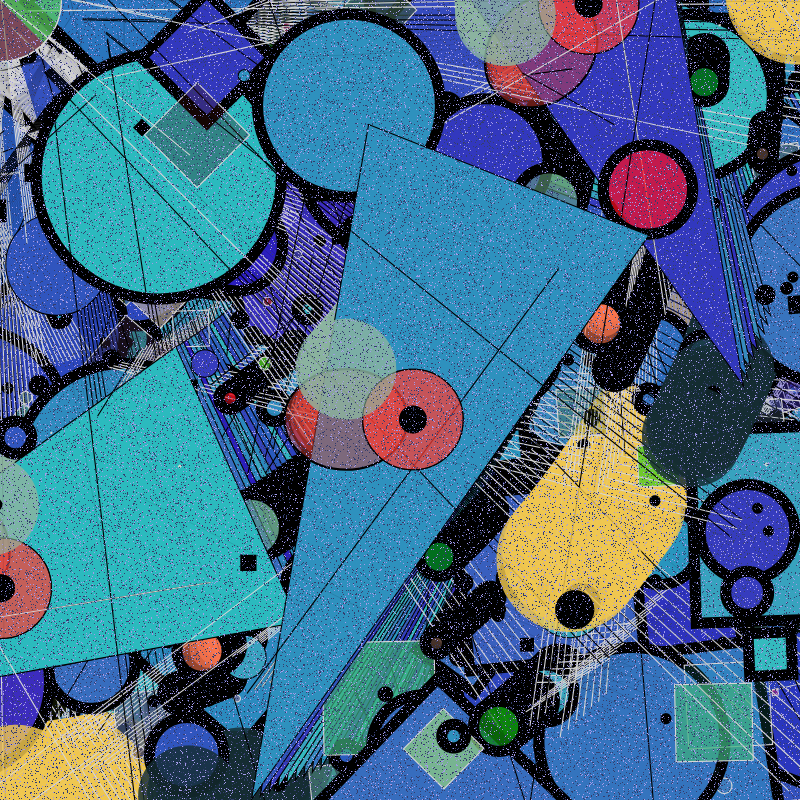 Kandinsky's mind #12 static token preview