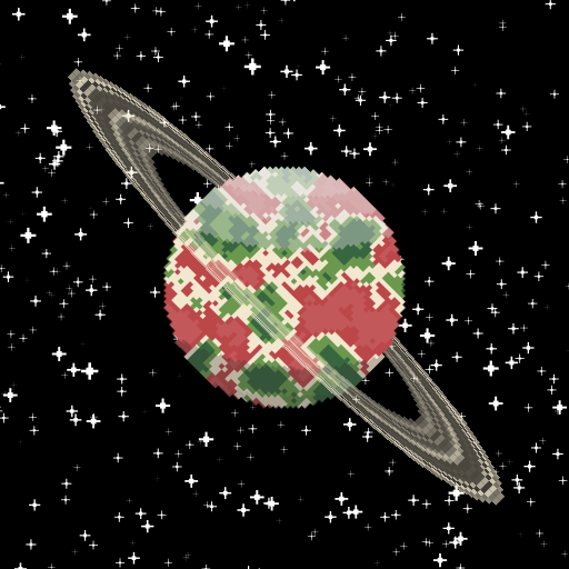 Pixel Planets #9 static token preview