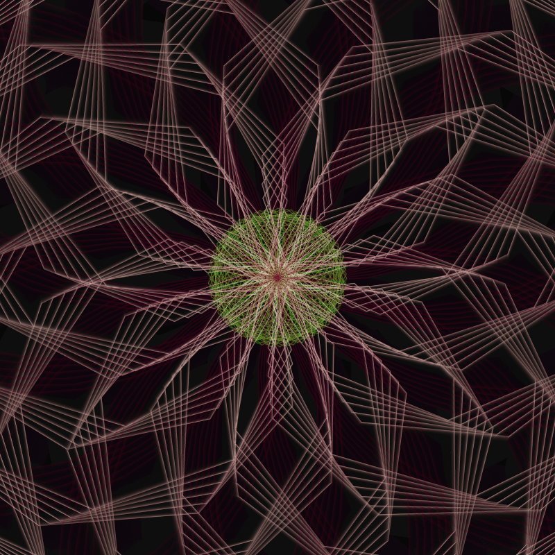 MathArt：FxHash #1 static token preview