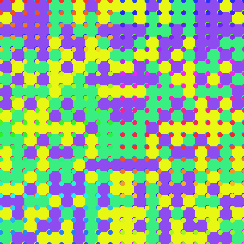 Squares and dots #24 static token preview