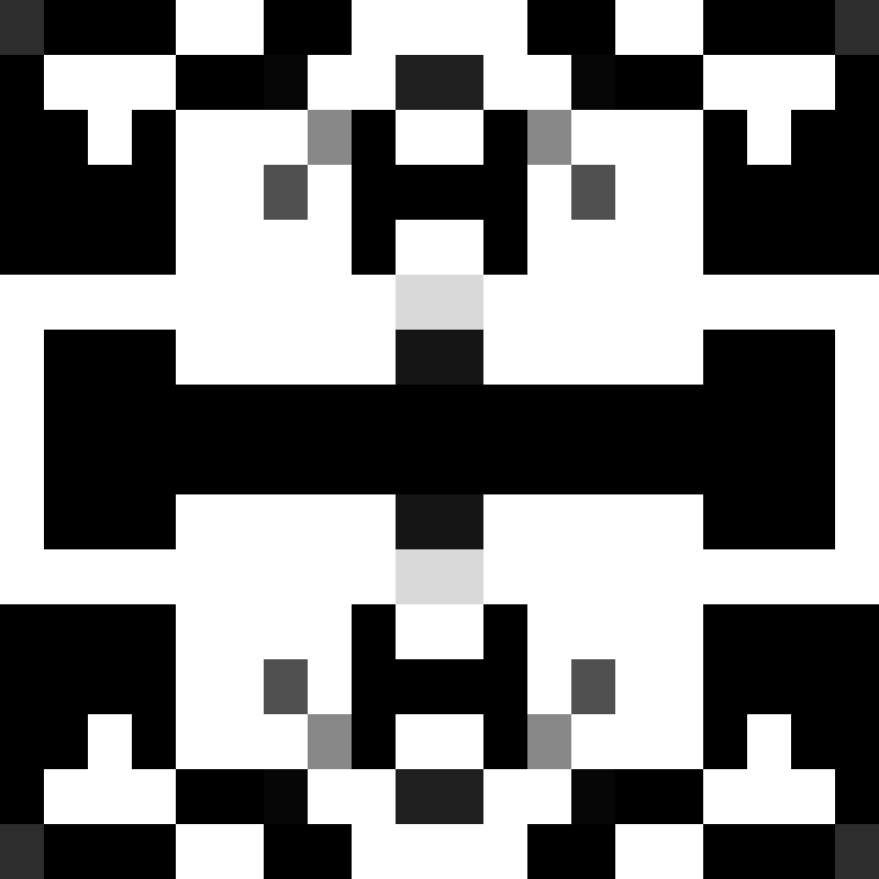 QR Glyphs Invaders #6 static token preview