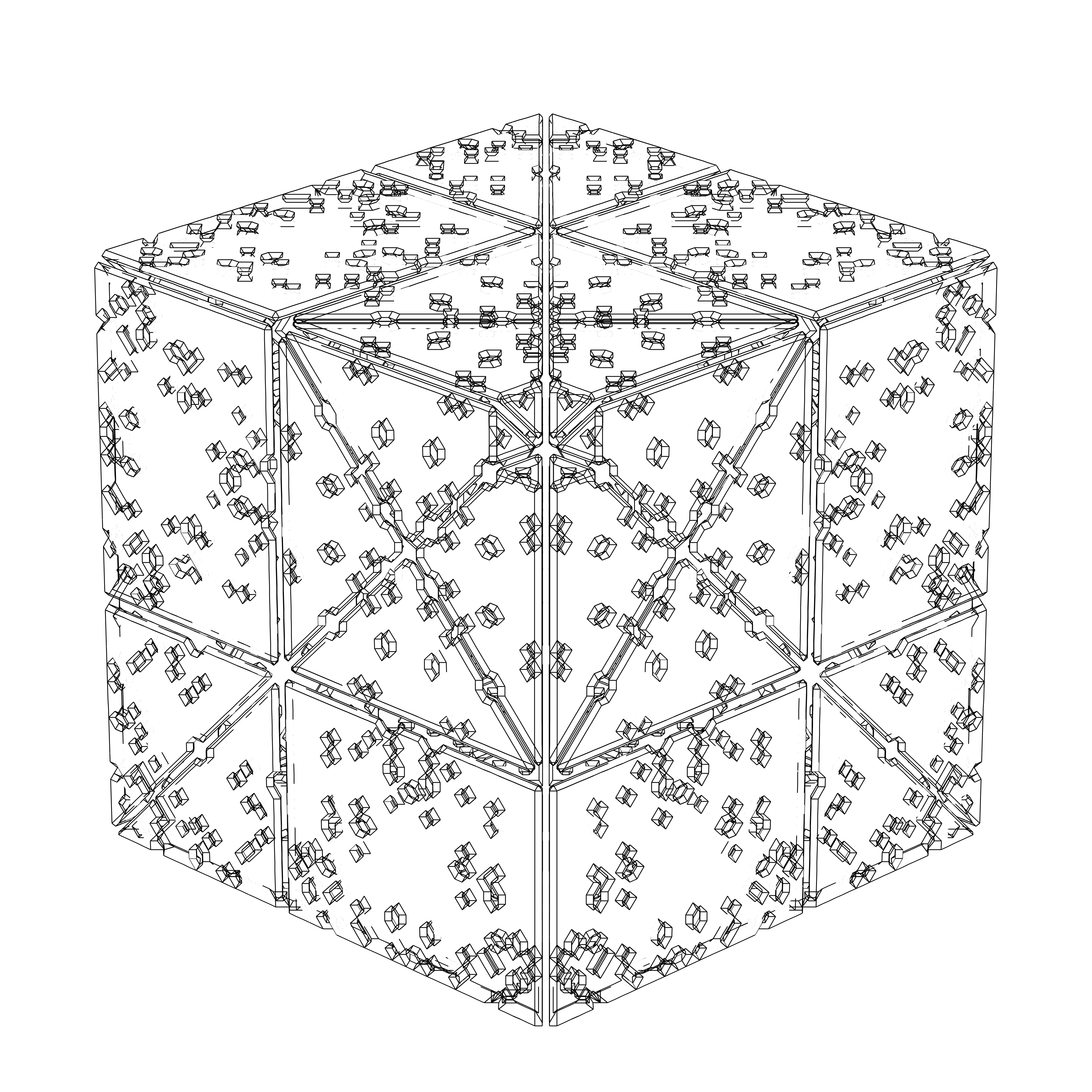 LL21 Alien Art Cube #958 static token preview
