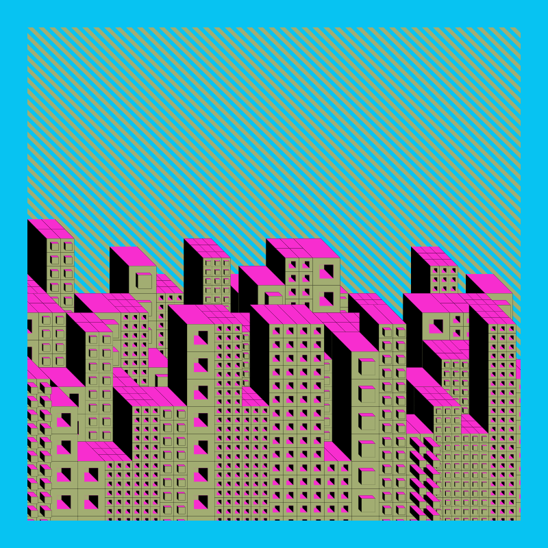 Cube City - Upside Down #5 static token preview