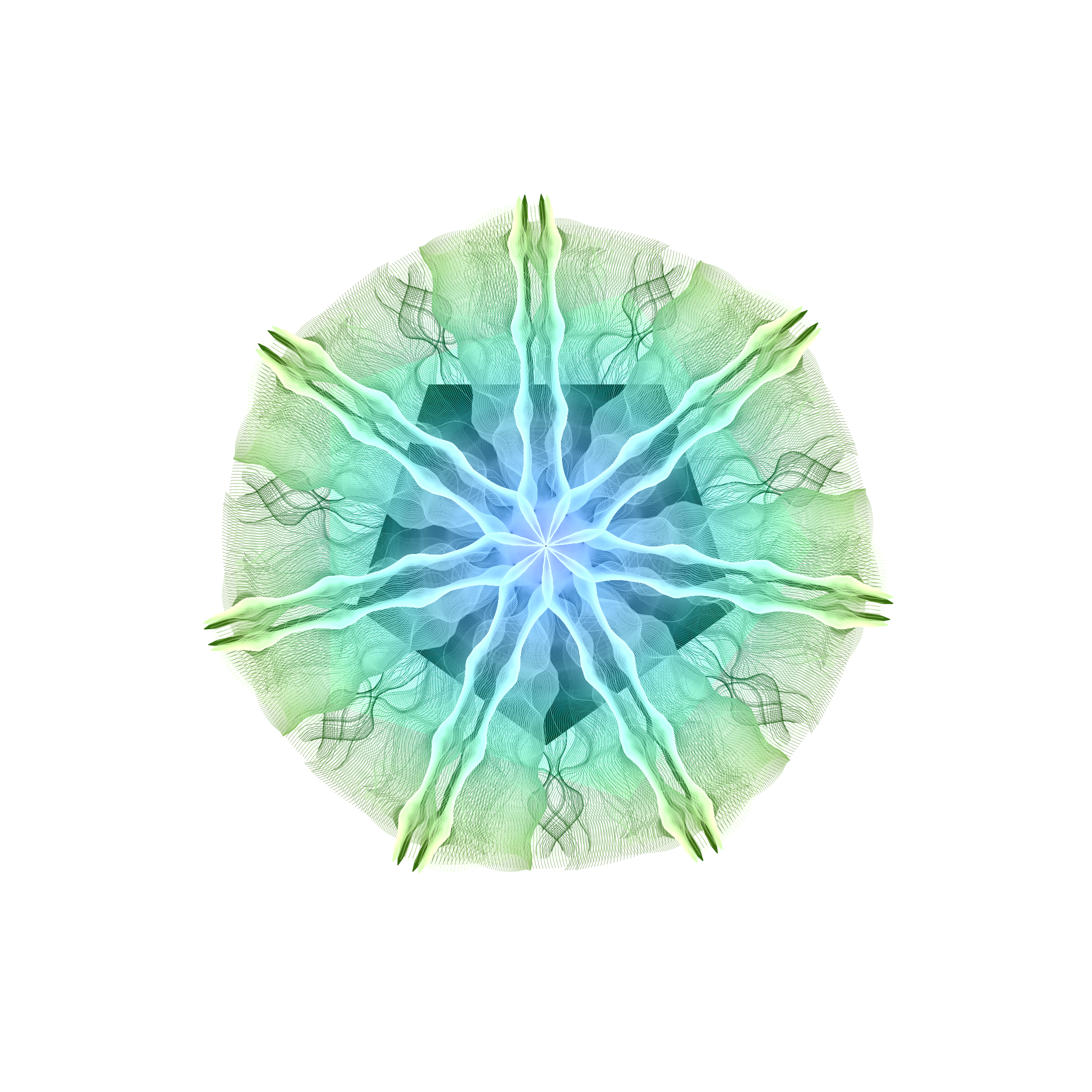 Noisy Mandalas #12 static token preview