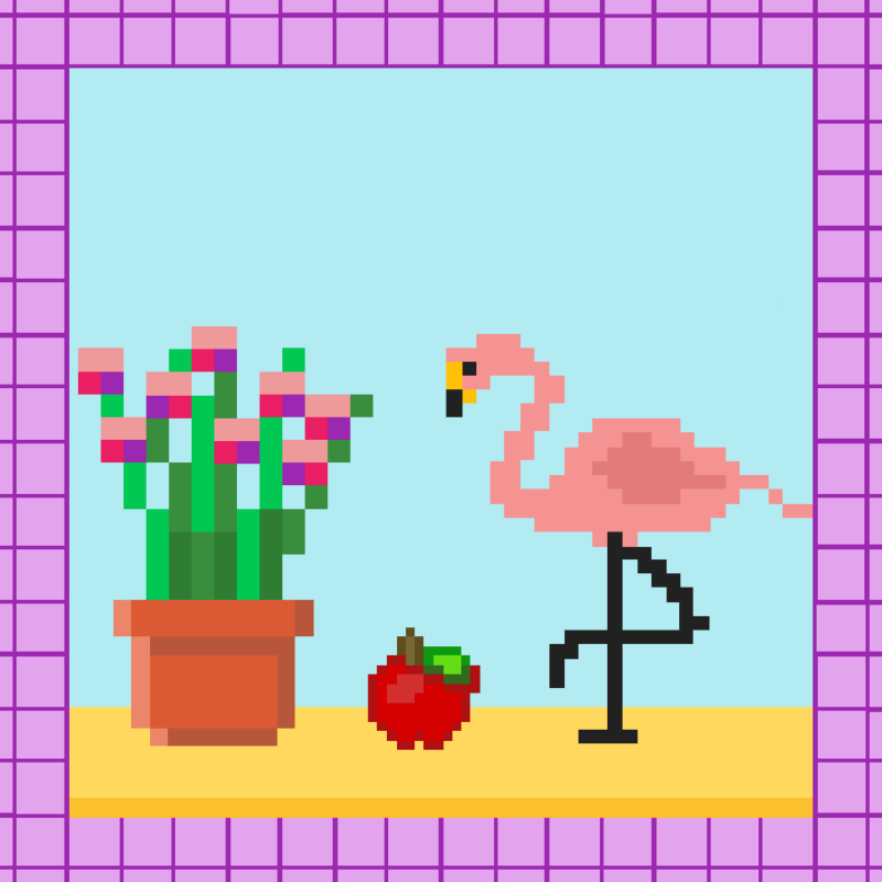Pixel Still Life #8 static token preview