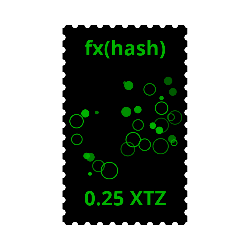 Postage Stamp #2 static token preview