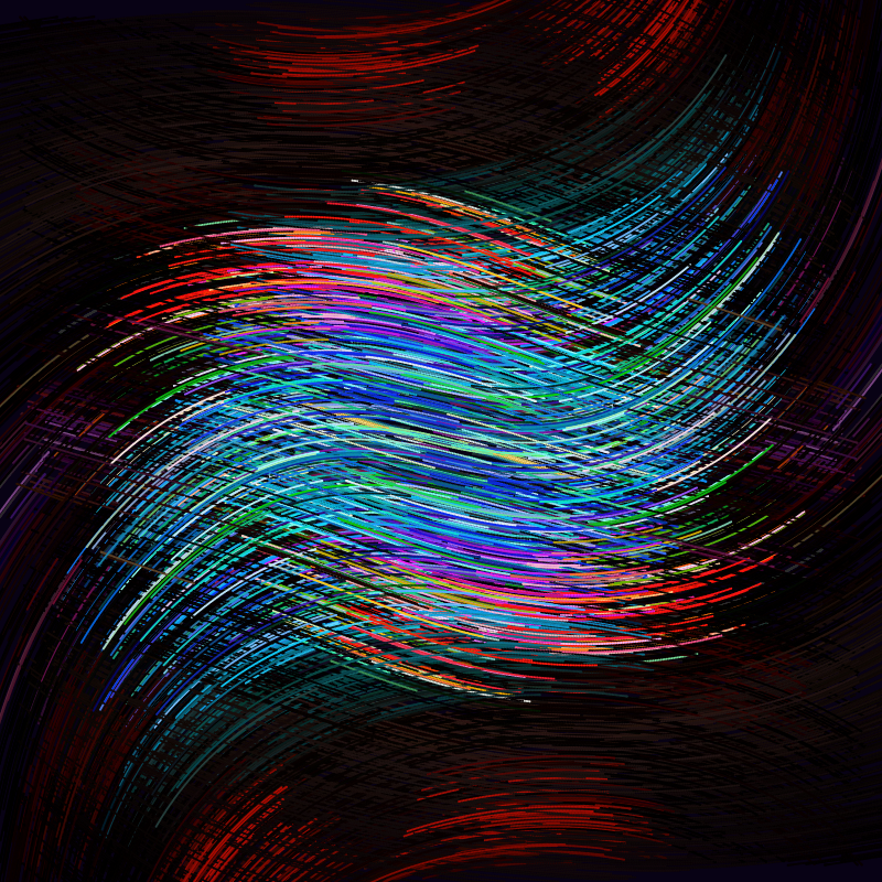 rainbow explosion #14 static token preview