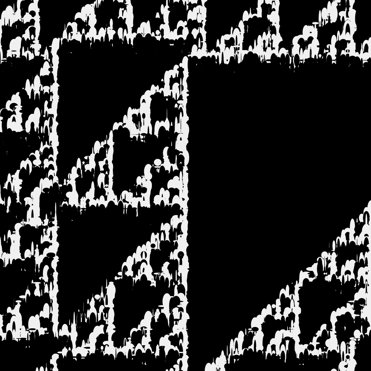 ElementaryCellularAutomatonMadeOfEllipses #9 static token preview