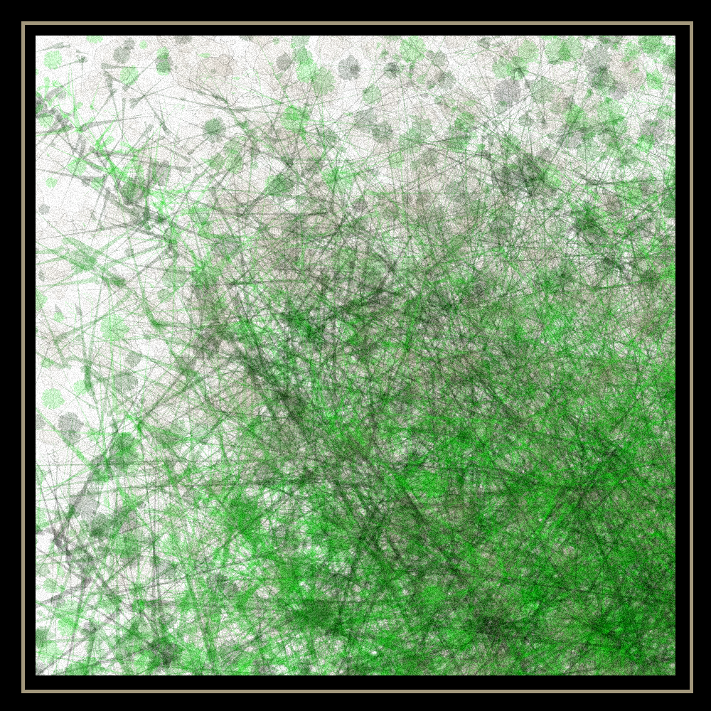 Abstract painting - vegetation #21 static token preview