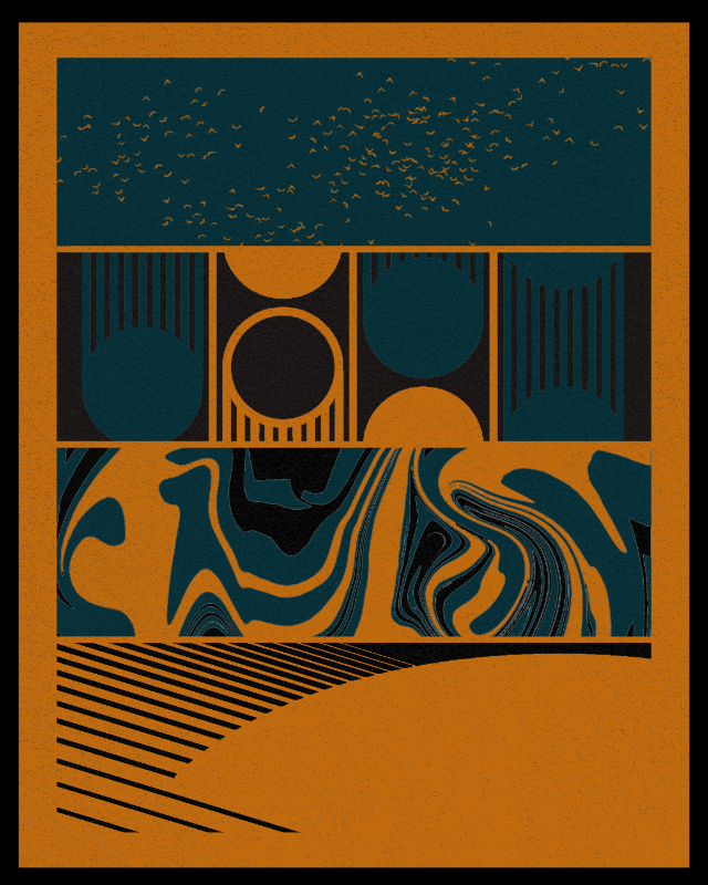 Bauhaus art #orange #1 static token preview