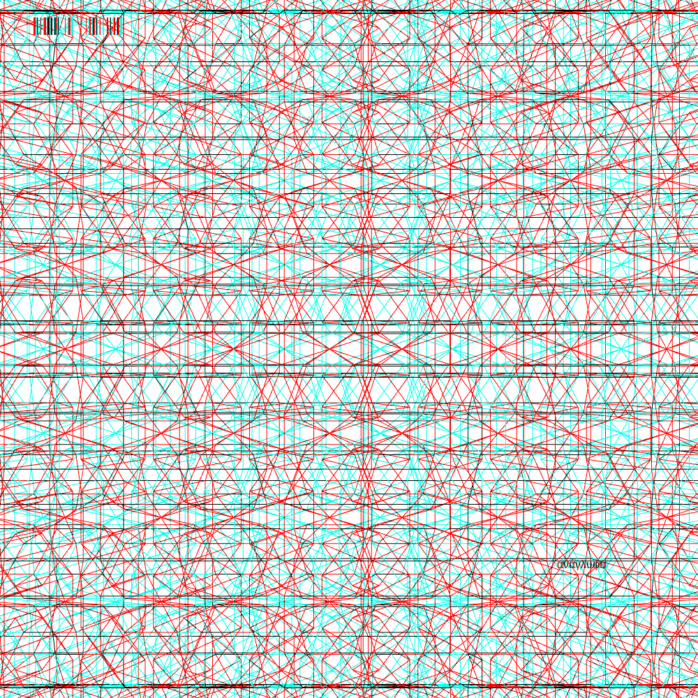 anaglyphic - delta pattern #6 static token preview