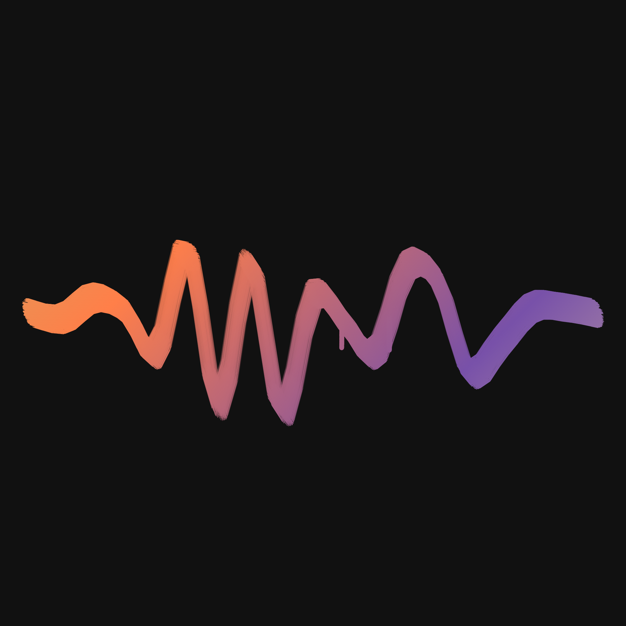 Brush Squigl #3 static token preview