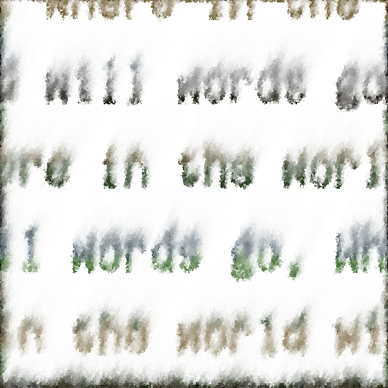 THE WORD AFTER US: An AI poetry unreading #167 static token preview