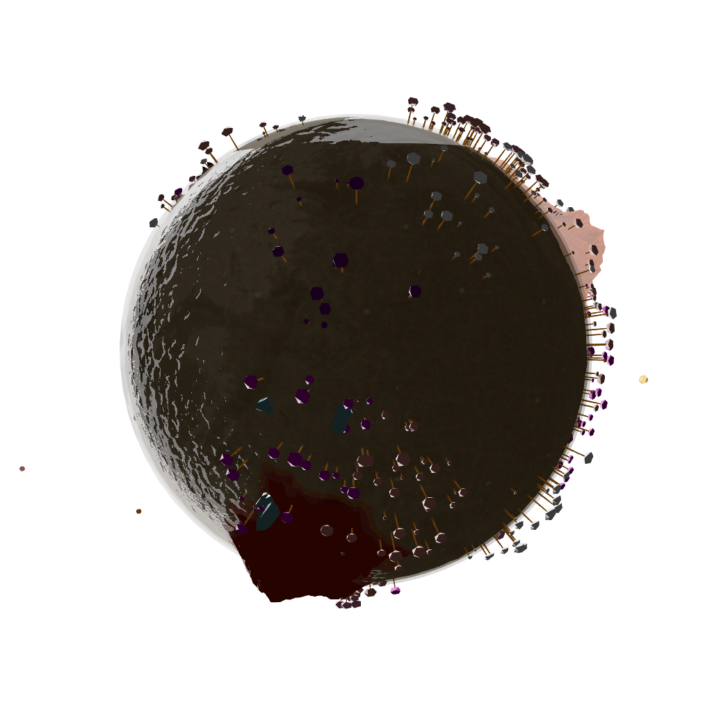 Exoplanets in texture #13 static token preview