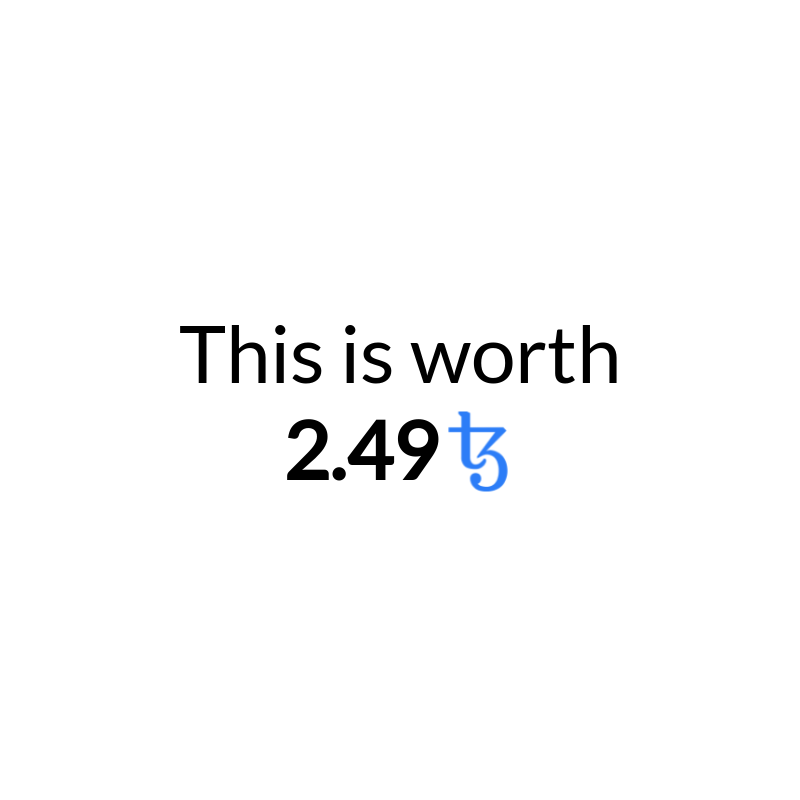 The Value Of Art #14 static token preview