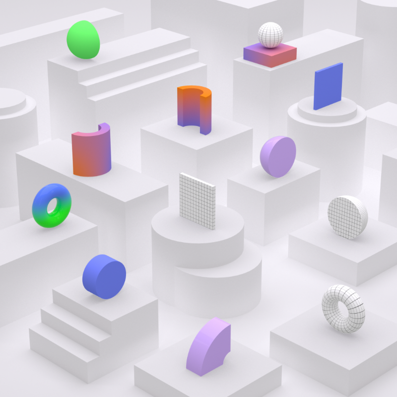 GEOMETRY GUBAHAN #21 static token preview
