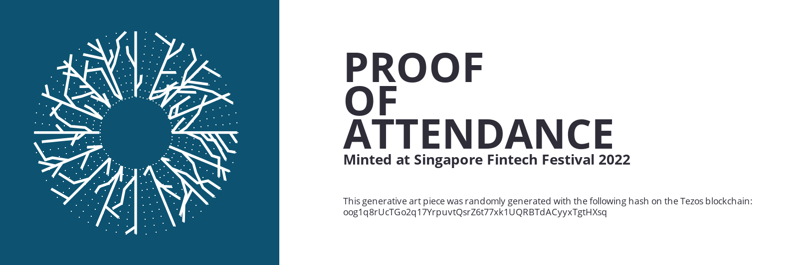 SFF2022 Proof of Attendance Token #151 static token preview