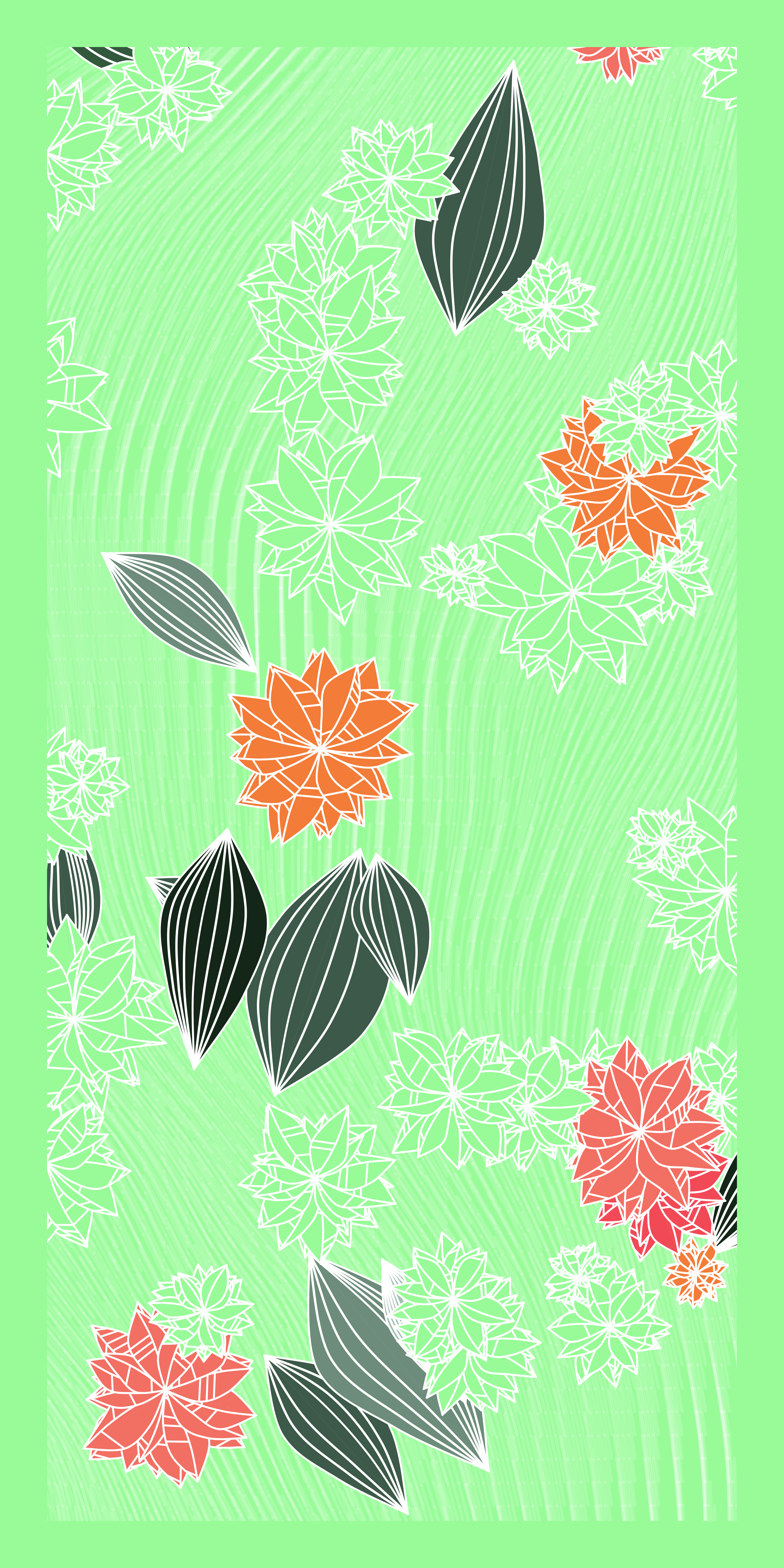 Fleurs dans le vent #10 static token preview
