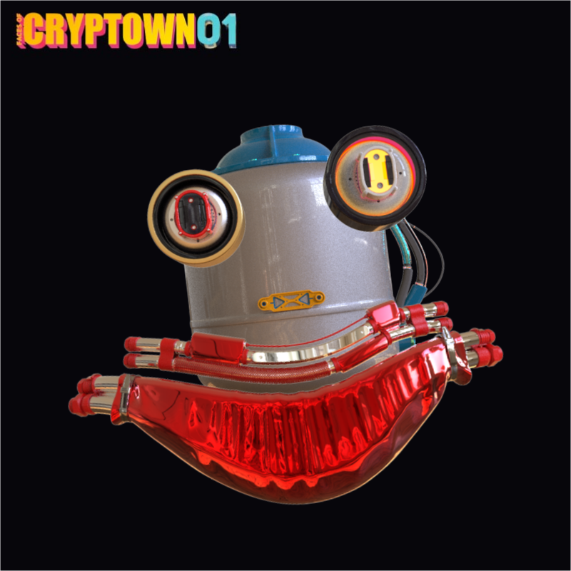 FacesOfCryptown vol.01 #12 static token preview