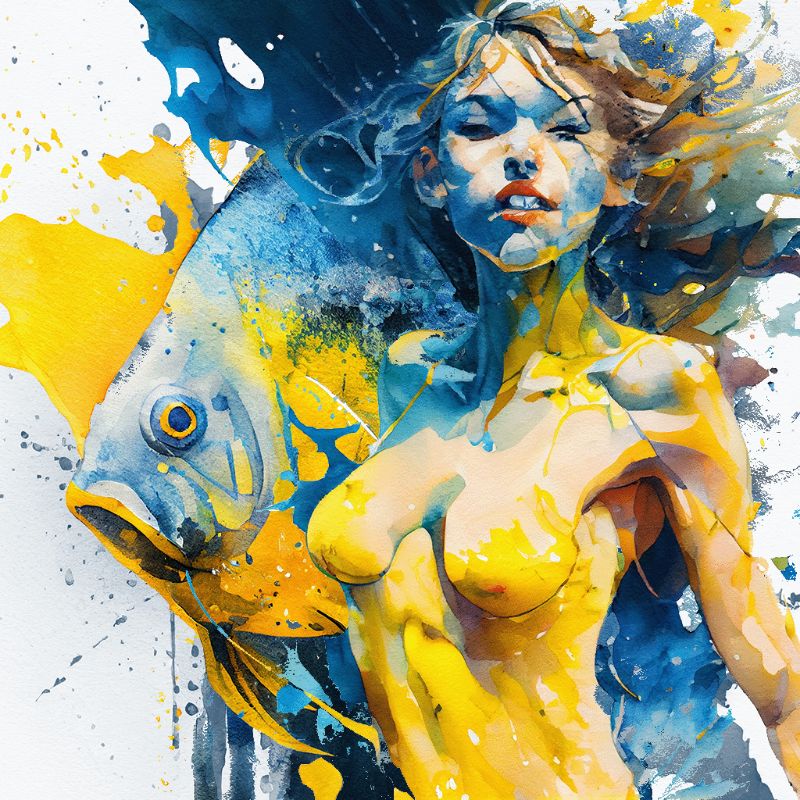 Artemis and Fish #13 static token preview