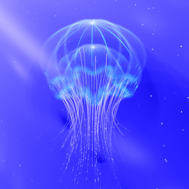 Creatures of the Deep #1 - The Jellyfish #12 static token preview