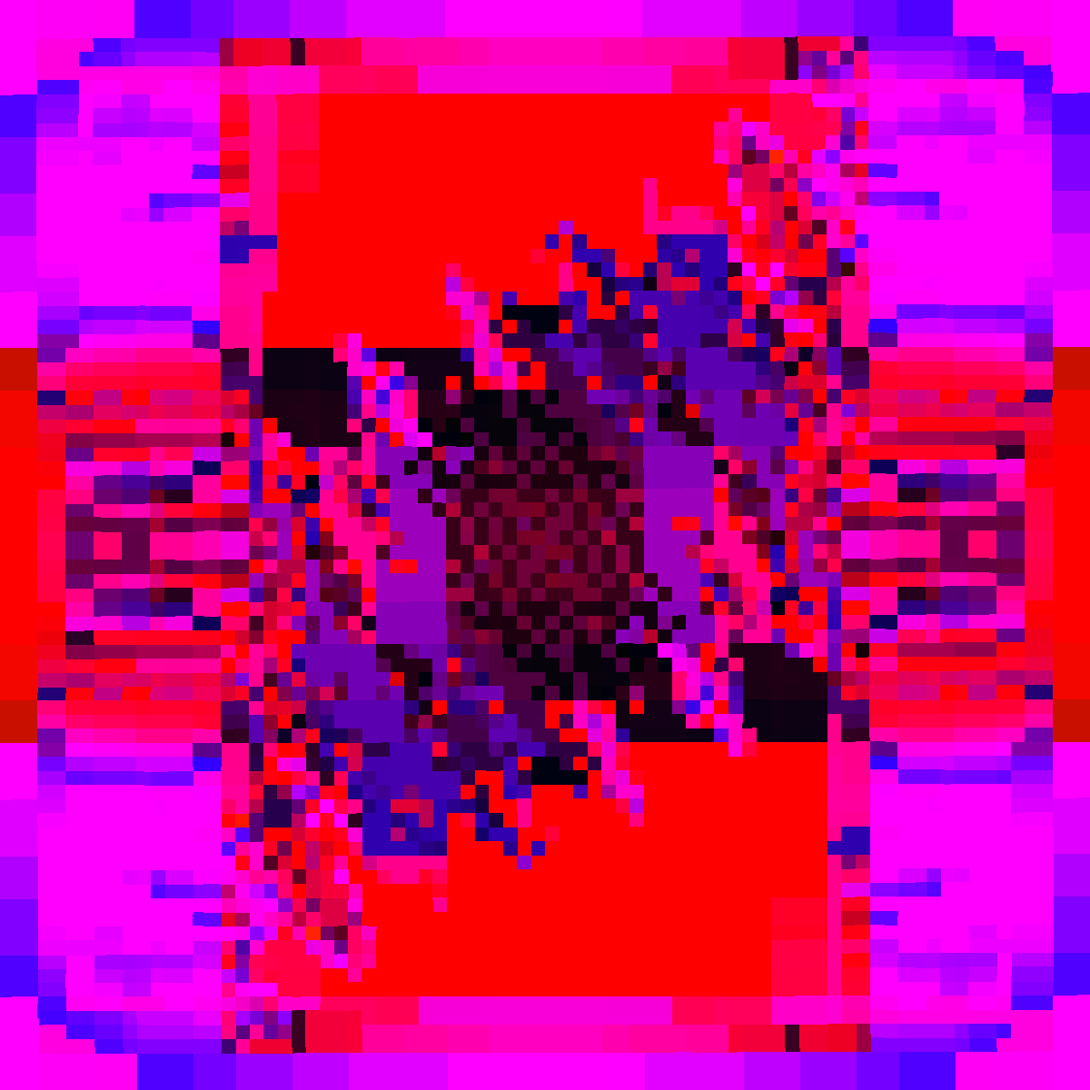 Psychedelic Dance of Pixels #9 static token preview
