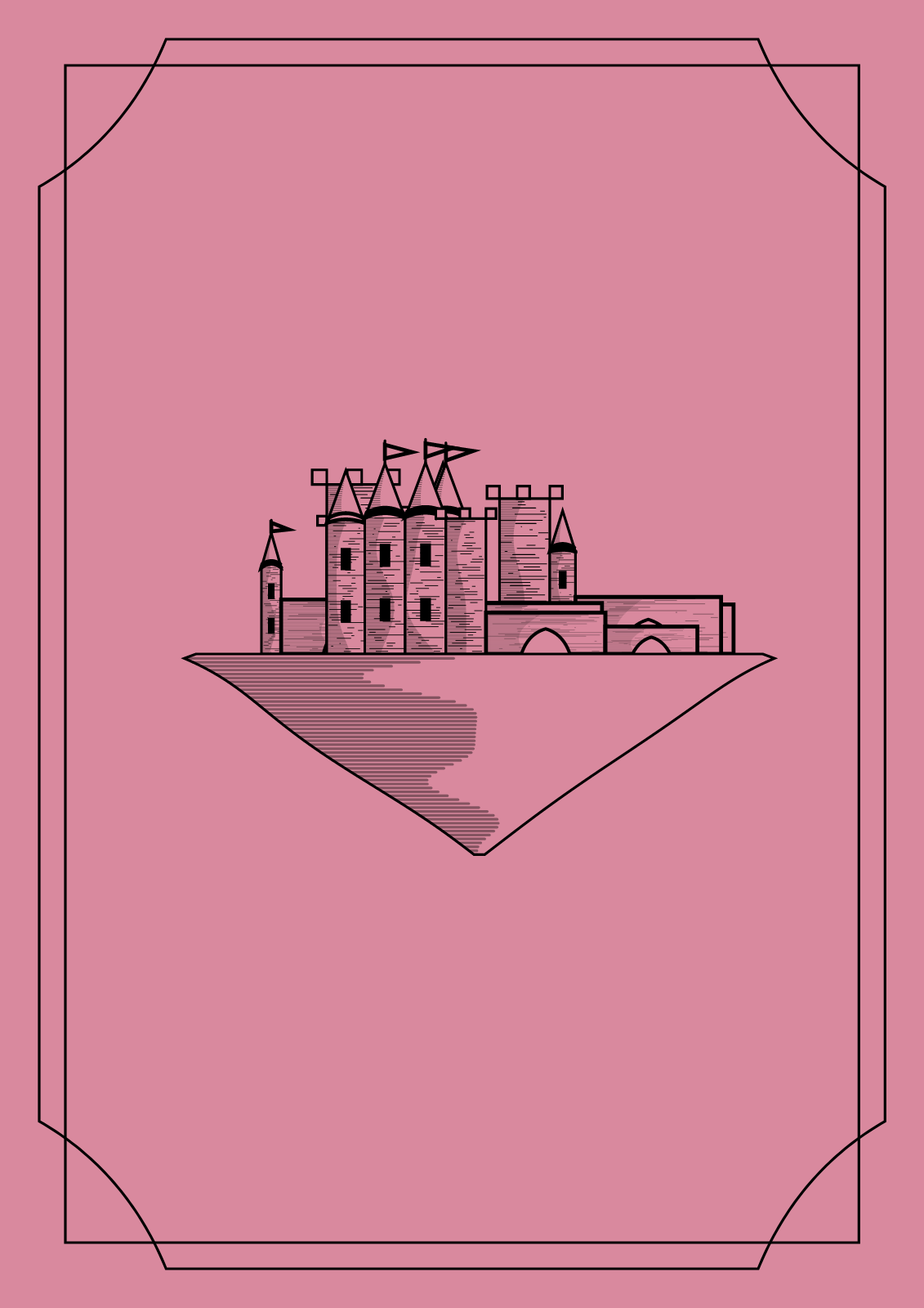 Minimalist Castle #17 static token preview