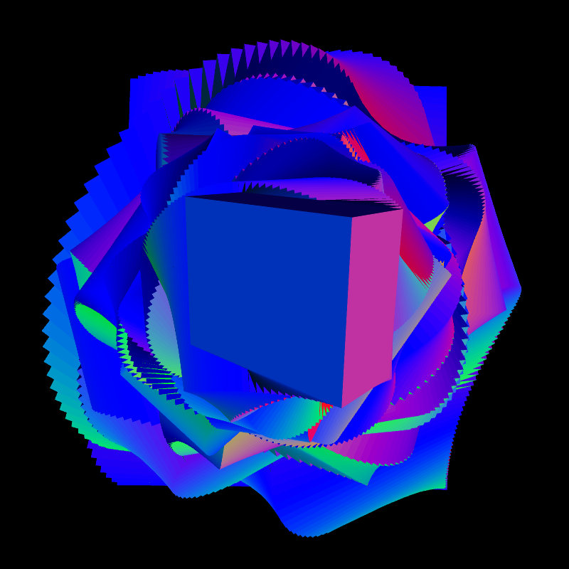 Boxed Rose #3 static token preview