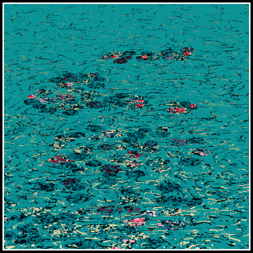 Polluted water lilies #10 static token preview