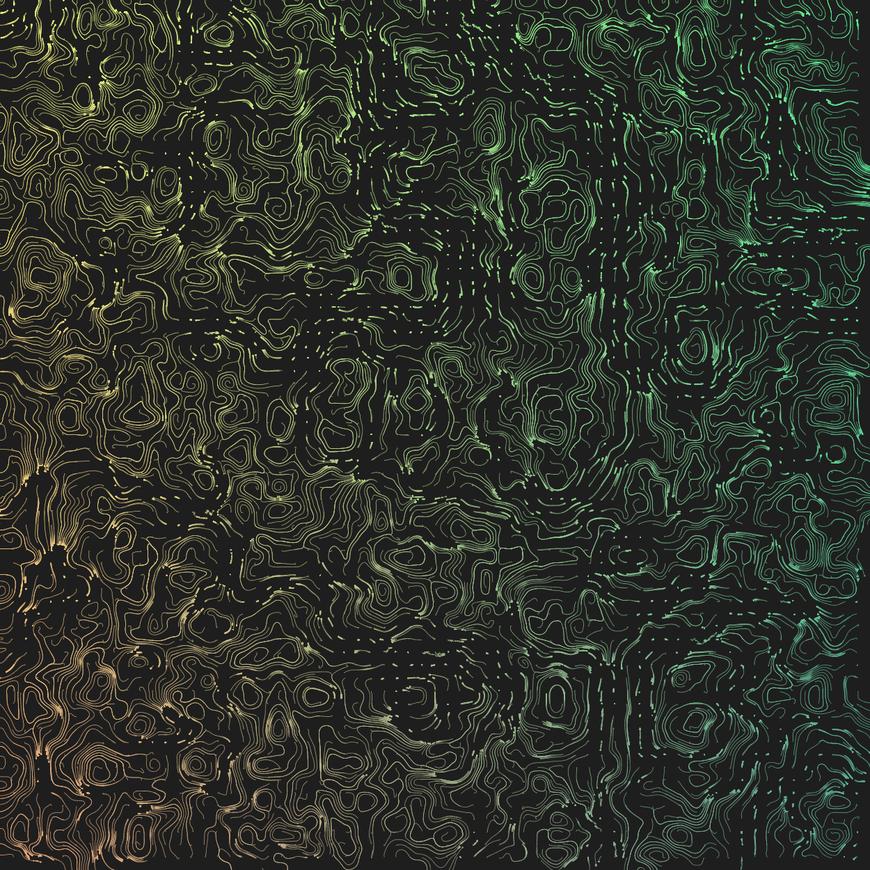 Topographic Lines #15 static token preview
