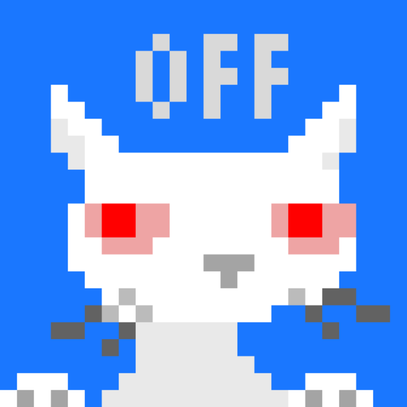 Albino Daemoncatz #1 static token preview
