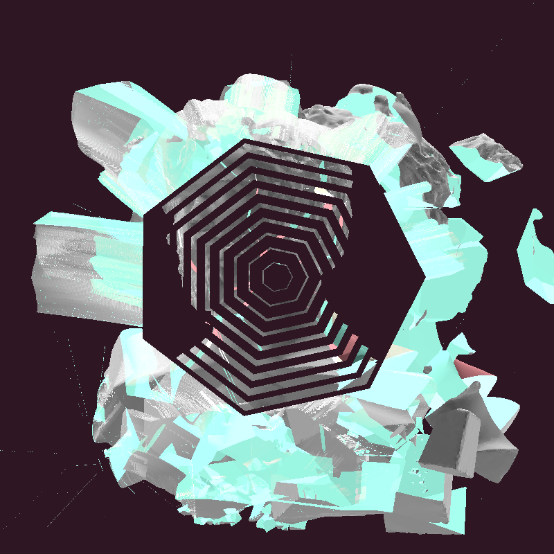 Exploding headz #11 static token preview