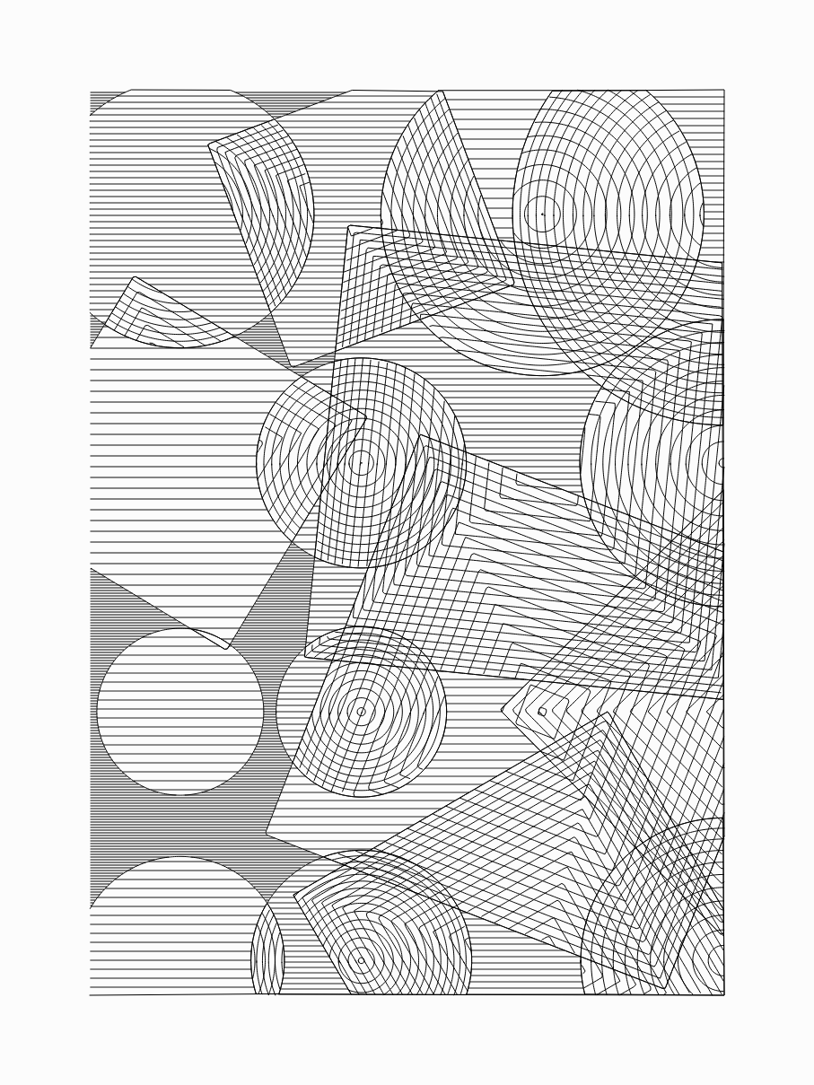 Entangled shapes #18 static token preview