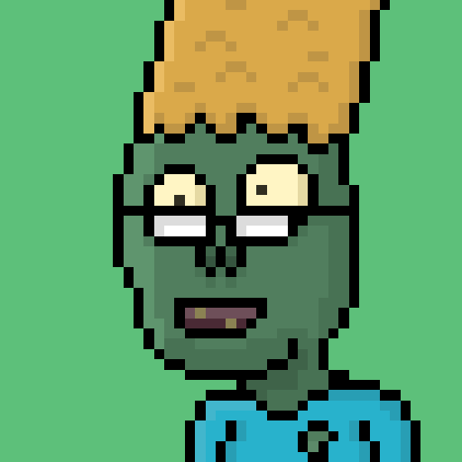 Pixel Zombies #10 static token preview