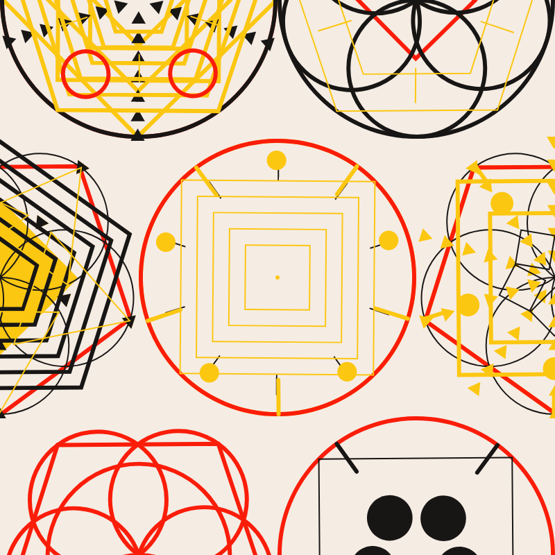 Geometric Harmony #6 static token preview