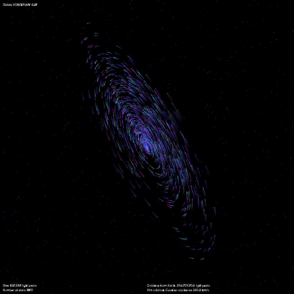 Spacelike #7 static token preview
