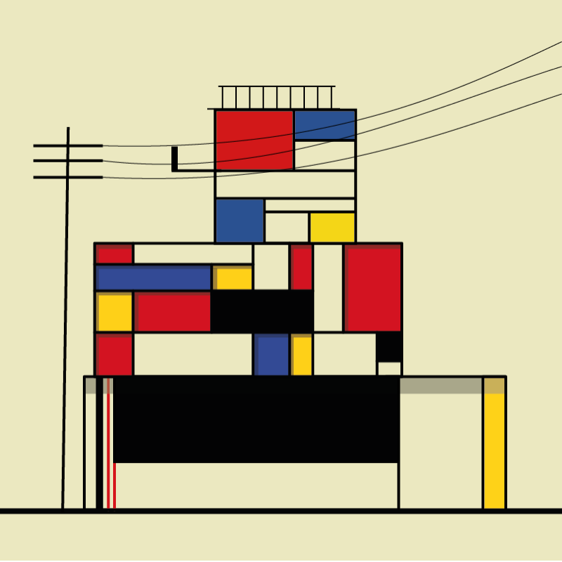 The Mondrian’s Houses #11 static token preview
