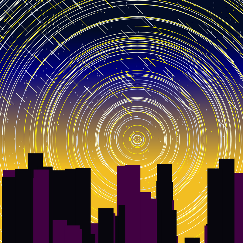 Starry sky #2 static token preview