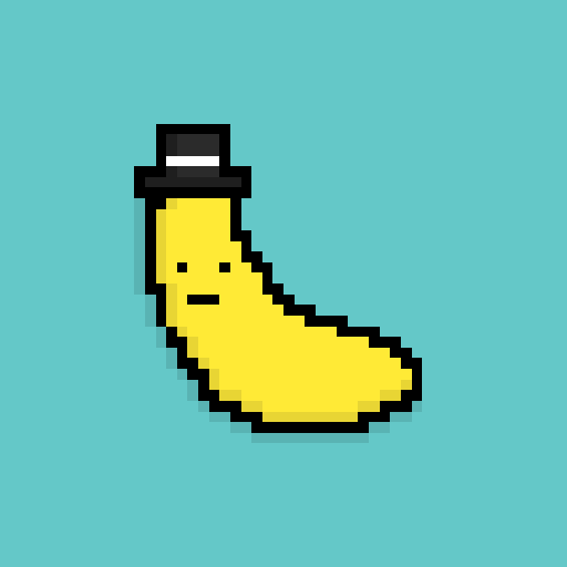 Pixel Bananas #17 static token preview