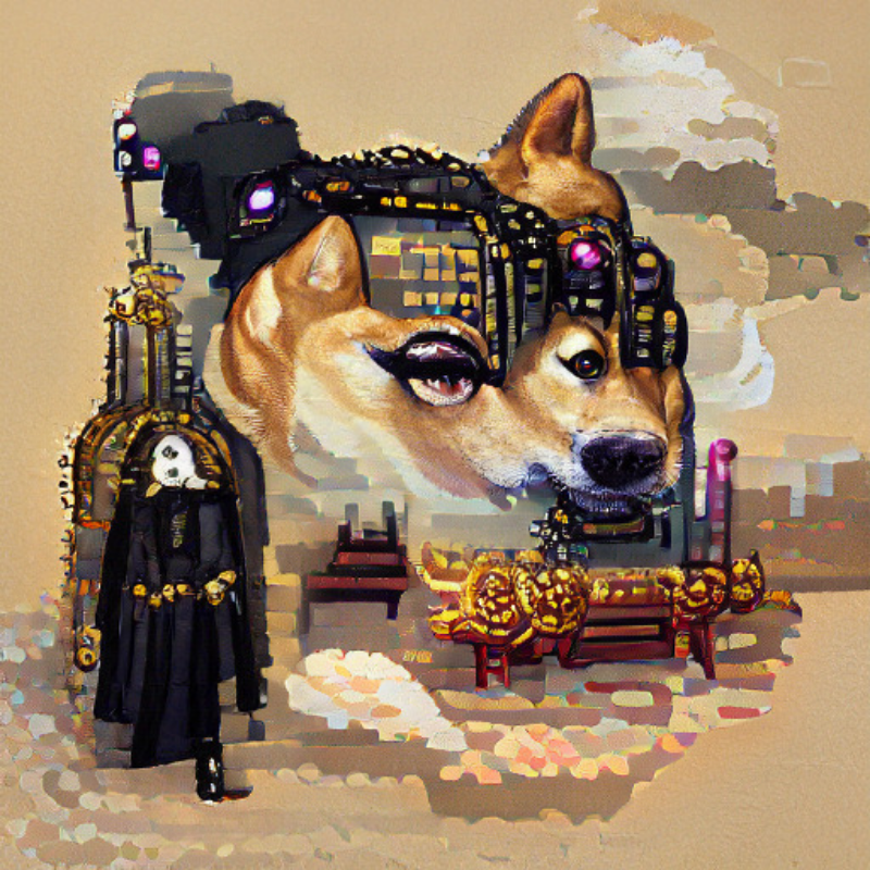 All Doge go to Fashion #4 static token preview