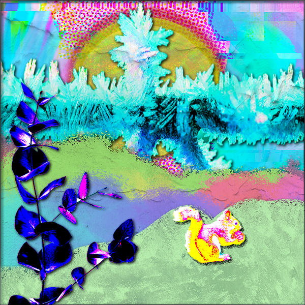 Saccharine Biomes: Hills #40 static token preview