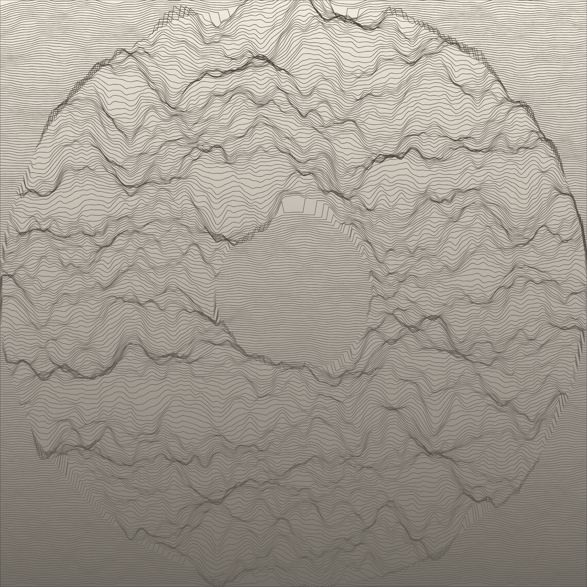 Waves Circle (For Plotter) #2 static token preview