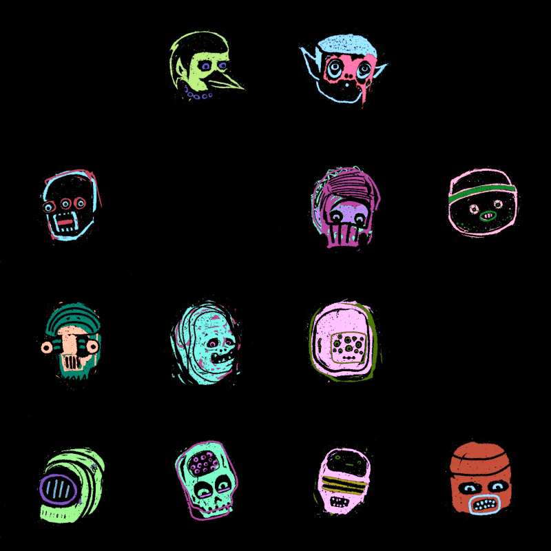 Warhol's Rabble #5 static token preview