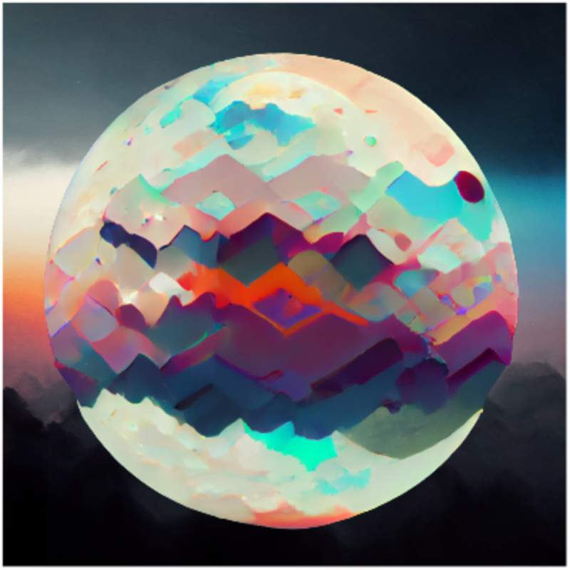 Moon Study #24 static token preview