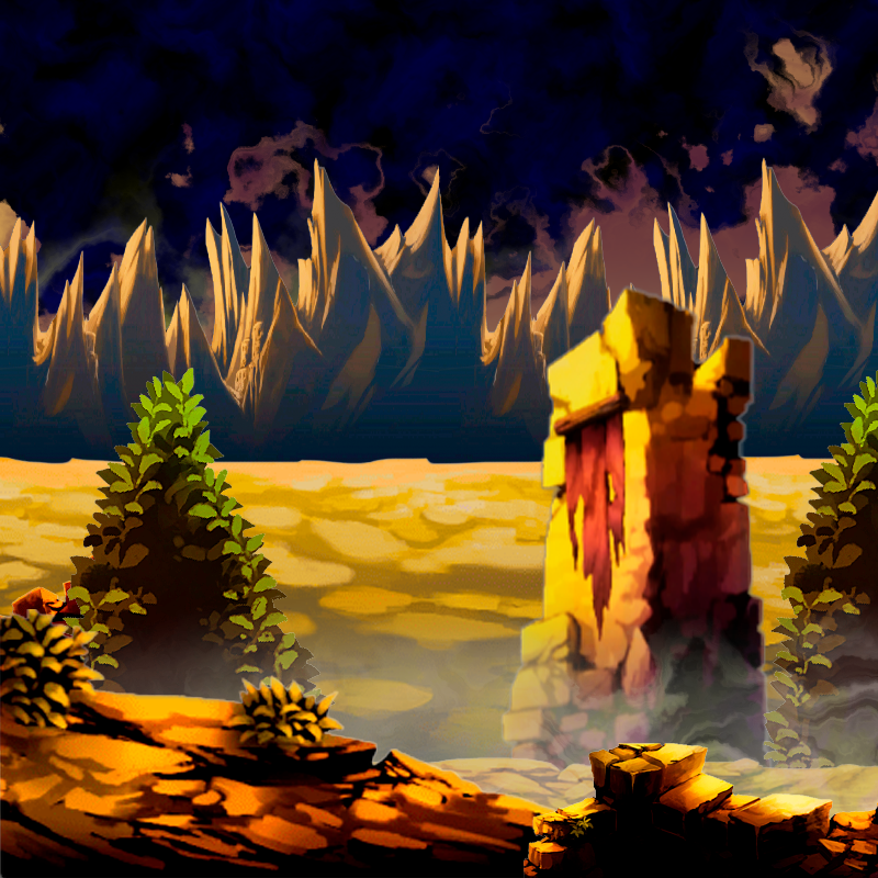 Desolated Landscapes #11 static token preview