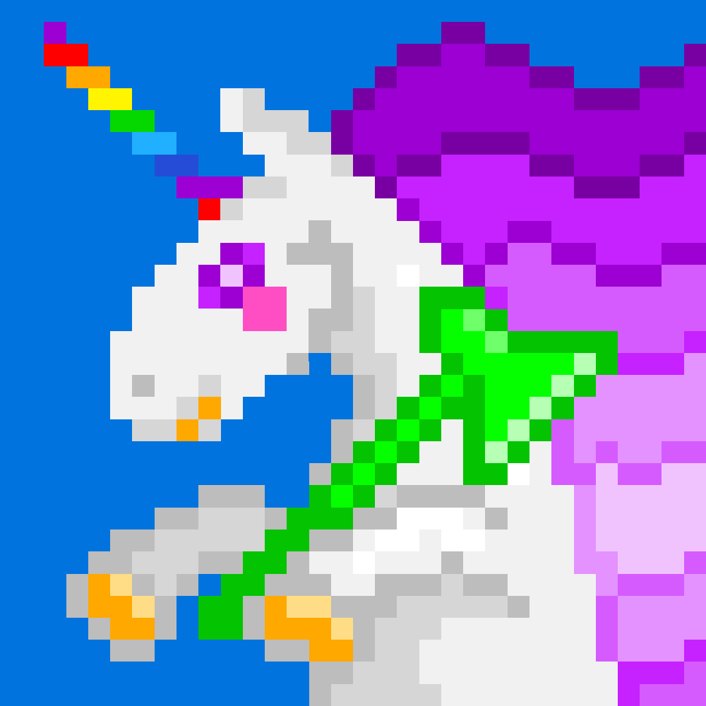 Unicorn #1443 static token preview