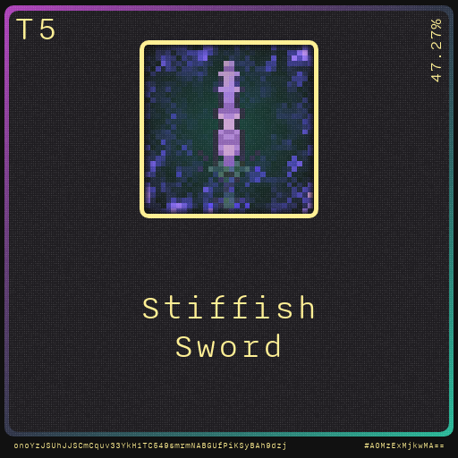 Gear for your quests - Sword #16 static token preview