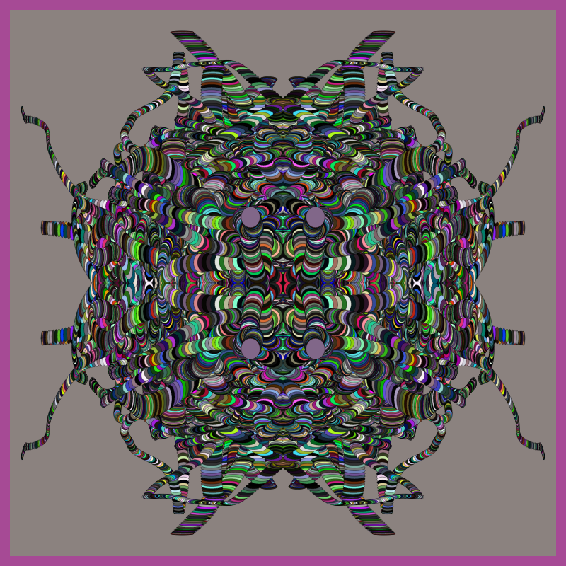 Symmetric Perlinized Ellipse #9 static token preview