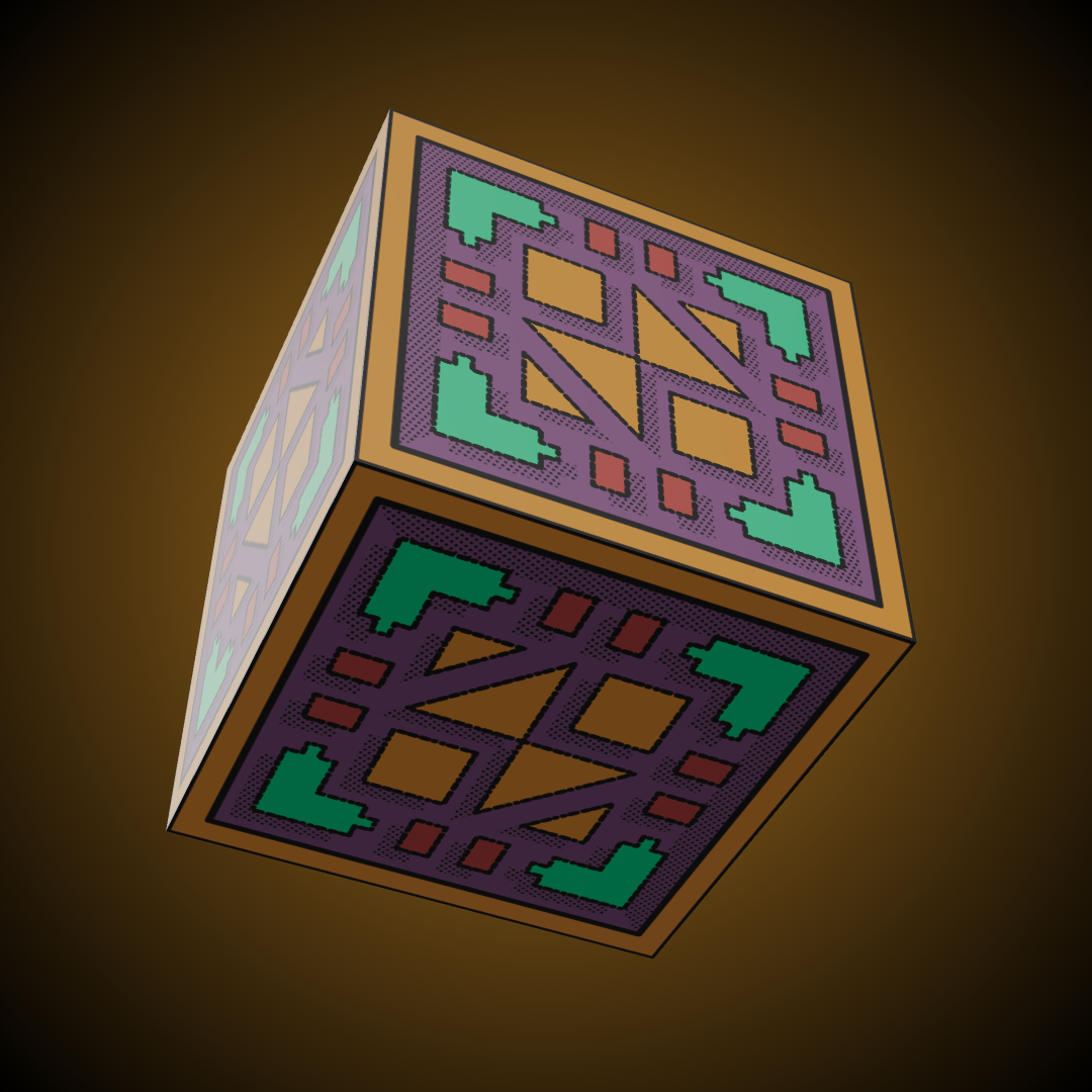 🧊 MYSTERY CUBE GEN1 #3 static token preview